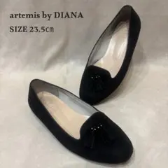 artemis by DIANA タッセルローファー スウェード 23.5㎝のサムネイル