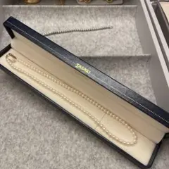 田崎真珠　ベビーパールネックレスK18 3.6-4.0mm