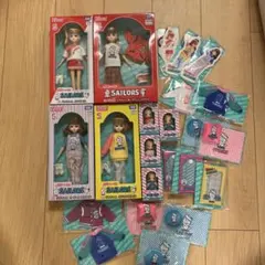 サ*ン様 リカちゃん Sailorsモデル 人形4体セット　1番くじ