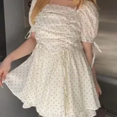 【新品✨】NICE CLAP ドロストリボンチュニック