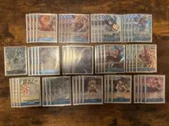 ワンピースカードゲーム　青クザン　デッキ　フルパラレル