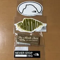 未使用 THE NORTH FACE ノースフェイス ステッカー セット 4枚