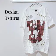 デザインティーシャツストアグラニフ 半袖Tシャツ 綿100% カジュアル 白