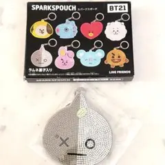 BT21 VAN スパークスポーチ キーホルダー　ARMY