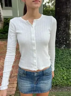 brandy melville カーディガン