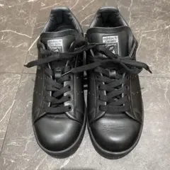 adidas Stan Smith LUX ブラックレザー スニーカー