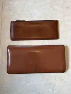 SEEKER 長財布 レザー ブラウン