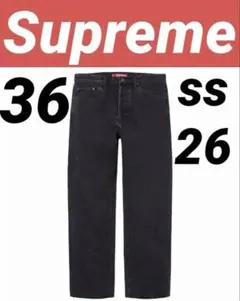 シュプリーム Regular Jean W36 ブラック デニム Supremeのサムネイル