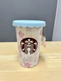 スターバックス　2020　シリコンリッドステンレスタンブラー　桜　チャーム
