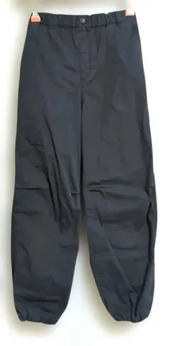 UNIQLO　キッズ160ブラックカーゴパンツ 中フリース暖パン