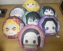 鬼滅の刃　プレミアムもっちりクッション　7個セット
