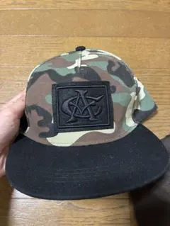 MLB アトランタ・ブレーブス ACロゴ 迷彩 スナップバックキャップ