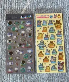 樹脂キャラクターシール サンリオ2シートセット