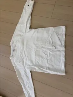 Champion T1011 ロンT Lサイズ USA製 ヘビーウェイト 白