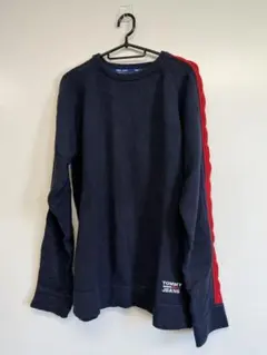 TOMMY JEANS ネイビー ニットセーター