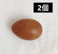 和菓子道具　卵型の丸押し型　和菓子木型　2個セット