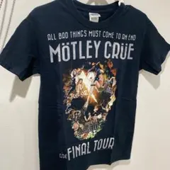 Mötley Crüe（モトリー・クルー） プリント Tシャツ グレー ロックT