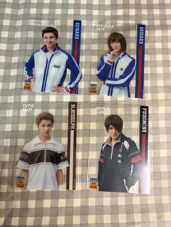 テニミュ 4th クリアカード 4枚セット