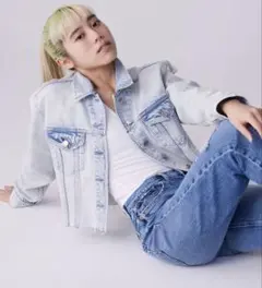 GAPクロップド デニムジャケット　Gジャン　アウター