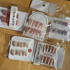 【新品】ネイルチップ13点まとめ売り（色々デザイン）