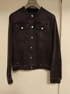 PRADA SS ノンカラーデニムジャケット XSのサムネイル
