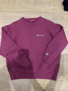 Champion バーガンディ クルーネック M