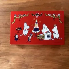 メリーチョコレート　ムーミン　空き缶　パーティー