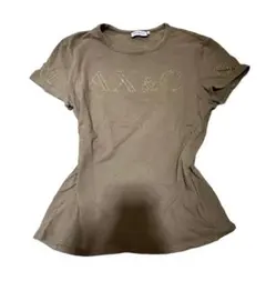 MAX&Co. ラインストーンロゴ 半袖Tシャツ y2k 平成ギャル ピチTのサムネイル