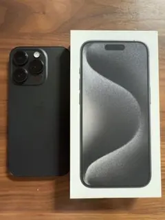 Apple iPhone 15Pro スペースブラック 本体