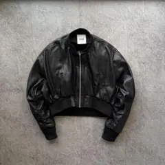 Archive GYDA Monogram Bomber Y2K 짧은 길이 F