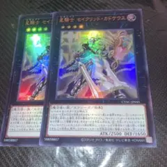 遊戯王 星輝士 デルタテロス 星騎士セイクリッドカドケウス