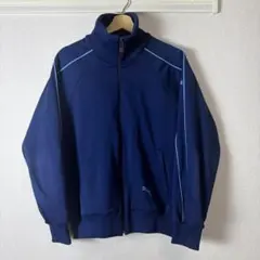 希少　70s 80s PUMA ヒットユニオン トラックジャケット ネイビー L