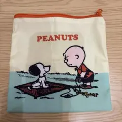 スヌーピー シークレットスクエアポーチ アフタヌーンティー