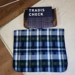 TRADIS CHECK フリースブランケット