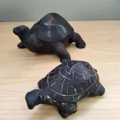 親子亀　置物 亀 置物 親子 カメ 楽天市場】かめの置物 亀の親子2品セット