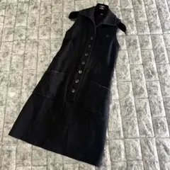 バーバリーブルーレーベル　ポロワンピース　ノースリーブ　ノバチェック