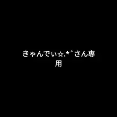 きゃんでぃ✩.*˚さん専用