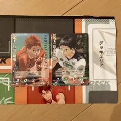 ハイキュー‼︎ バボカBREAK　日向翔陽　影山飛雄　プロモ プレイシート付