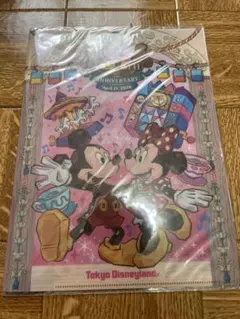 東京ディズニーランド　37周年クリアファイル　ファンタジーランド