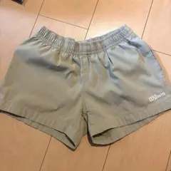 Wilson ベージュ ショートパンツ バドミントンSmall