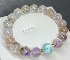 ✴️ 天然石　スーパーセブン　10㎜　パーフェクトストーン　浄化　ラリマー　癒し