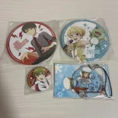 アイドルマスター SideM 缶バッジ ストラップ 4点セット