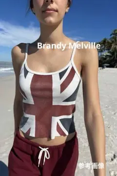 Brandy Melvilleブランディメルビルキャミソールユニオンジャック