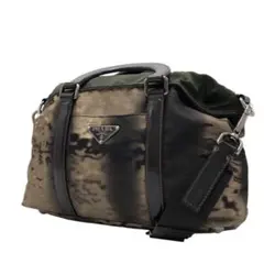 【美品】PRADA プラダ ナイロン ハンドバッグ ショルダーバッグ 2way