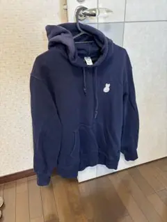 UNIQLO UT パーカー L ネイビー NO WORRIES CLUB
