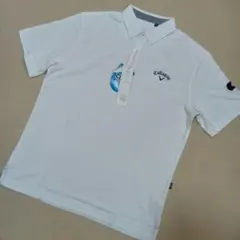 Callaway ホワイト ポロシャツ 新品タグ付き