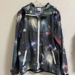 go Slow Caravan 宇宙柄 マウンテンパーカー サイズ3