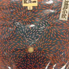 新品　未使用　江戸一　鯉口シャツ　花火柄　サイズ:小　綿素材
