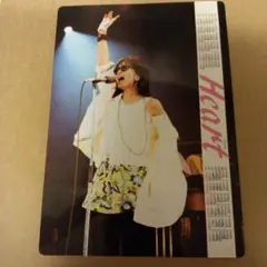 白井貴子 TAKAKO SHIRAI & CRAZY BOYS 下敷き 1986