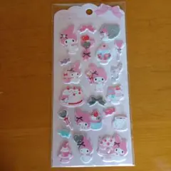 サンリオキャラクターズ　ジュエルマシュマロステッカー